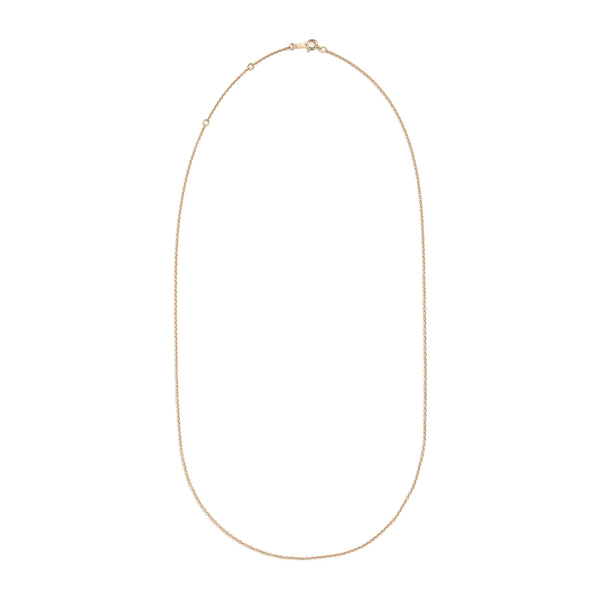 Solid 14 karat Gold Cable Chain